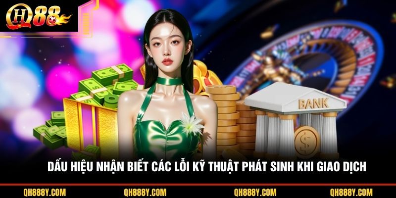 Dấu hiệu nhận biết các lỗi kỹ thuật phát sinh khi giao dịch