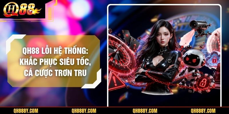 QH88 Lỗi Hệ Thống: Khắc Phục Siêu Tốc, Cá Cược Trơn Tru