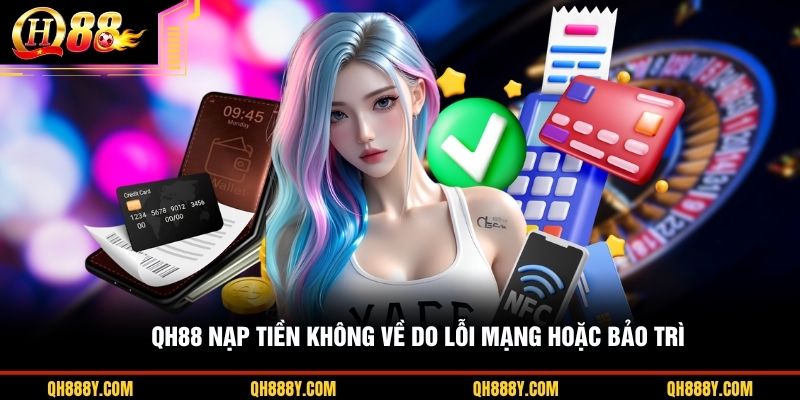 QH88 nạp tiền không về do lỗi mạng hoặc bảo trì
