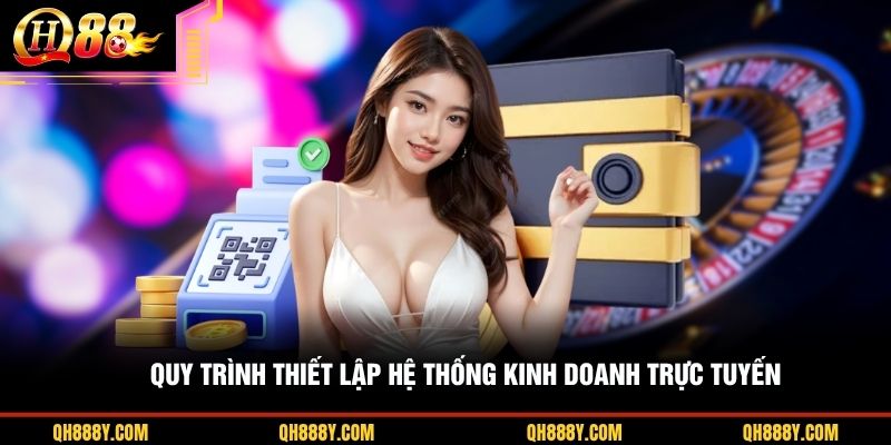 Quy trình thiết lập hệ thống kinh doanh trực tuyến