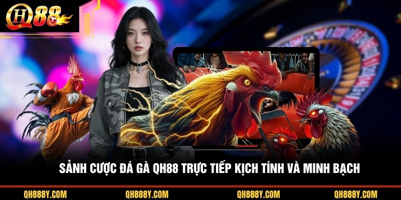 Sảnh cược đá gà QH88 trực tiếp kịch tính và minh bạch